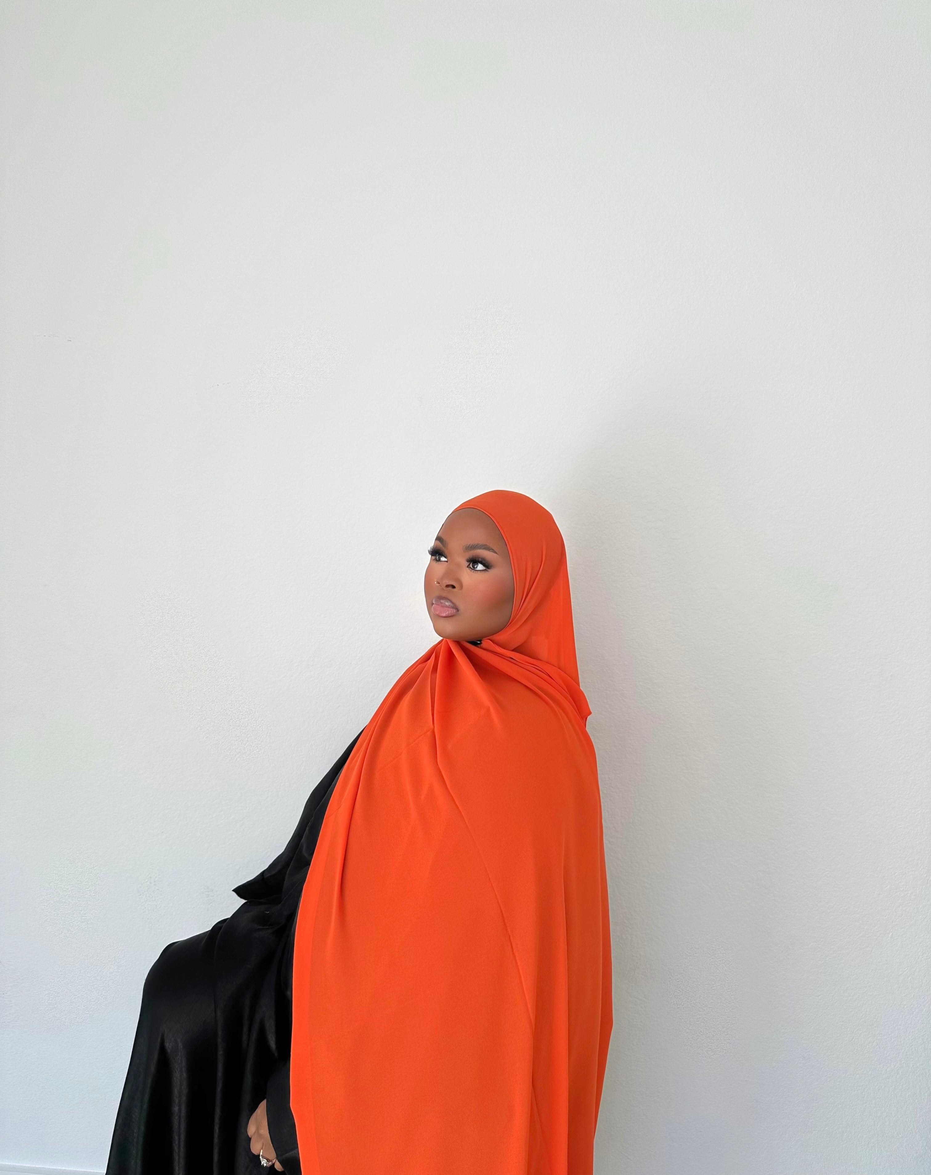 DAILY LUXE CHIFFON-MARMALADE