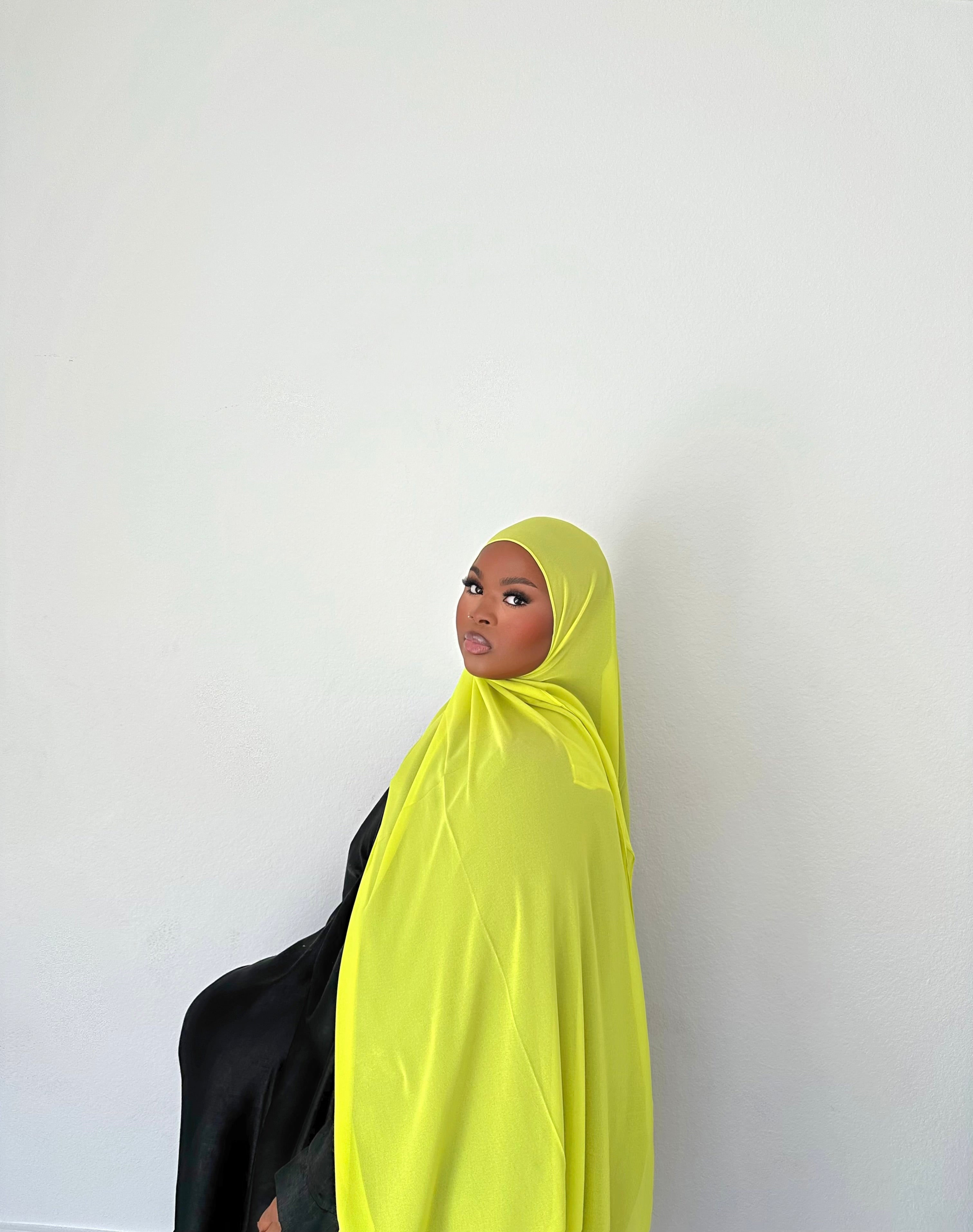 DAILY LUXE CHIFFON-LIME