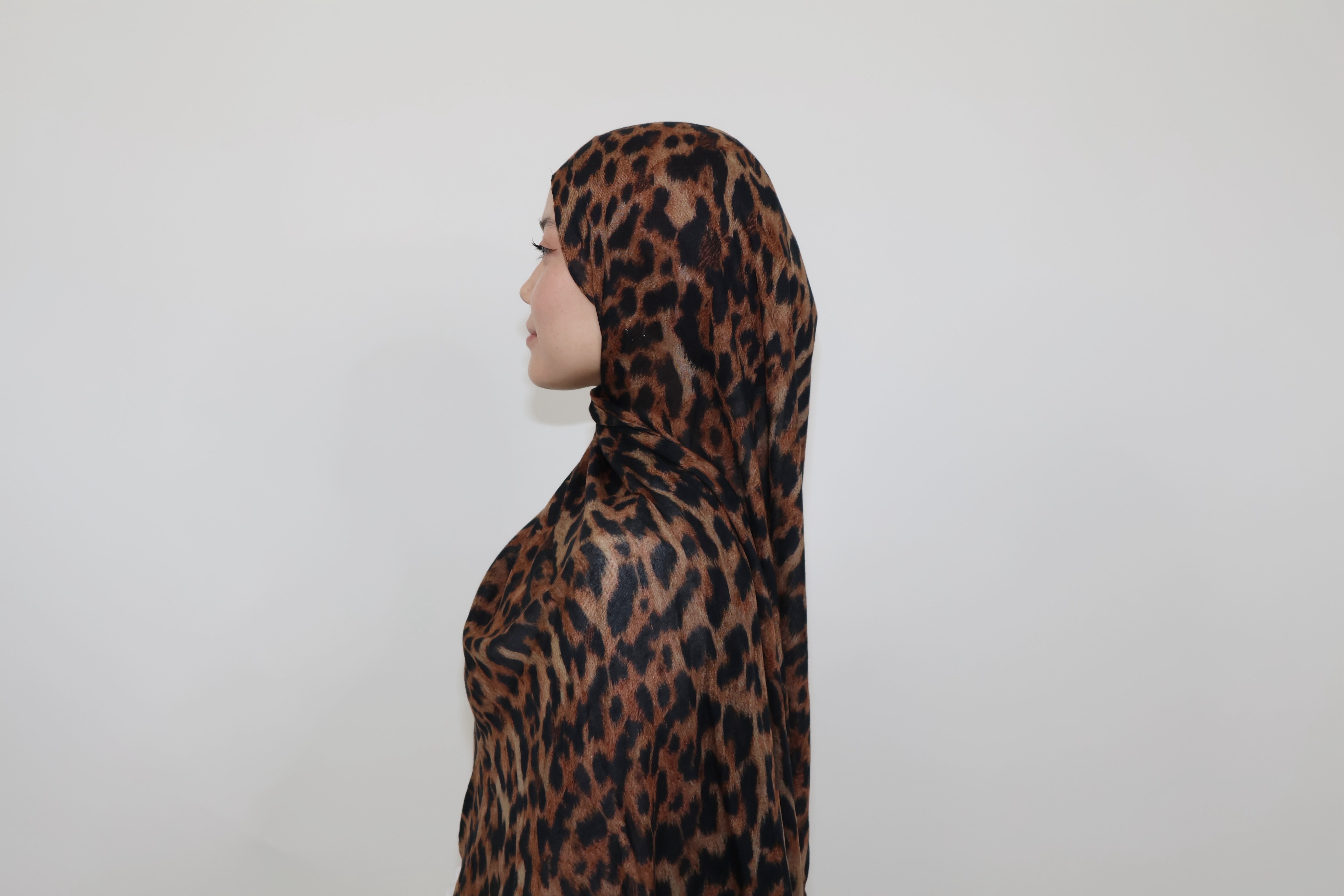Print Modal Hijab-Leopard