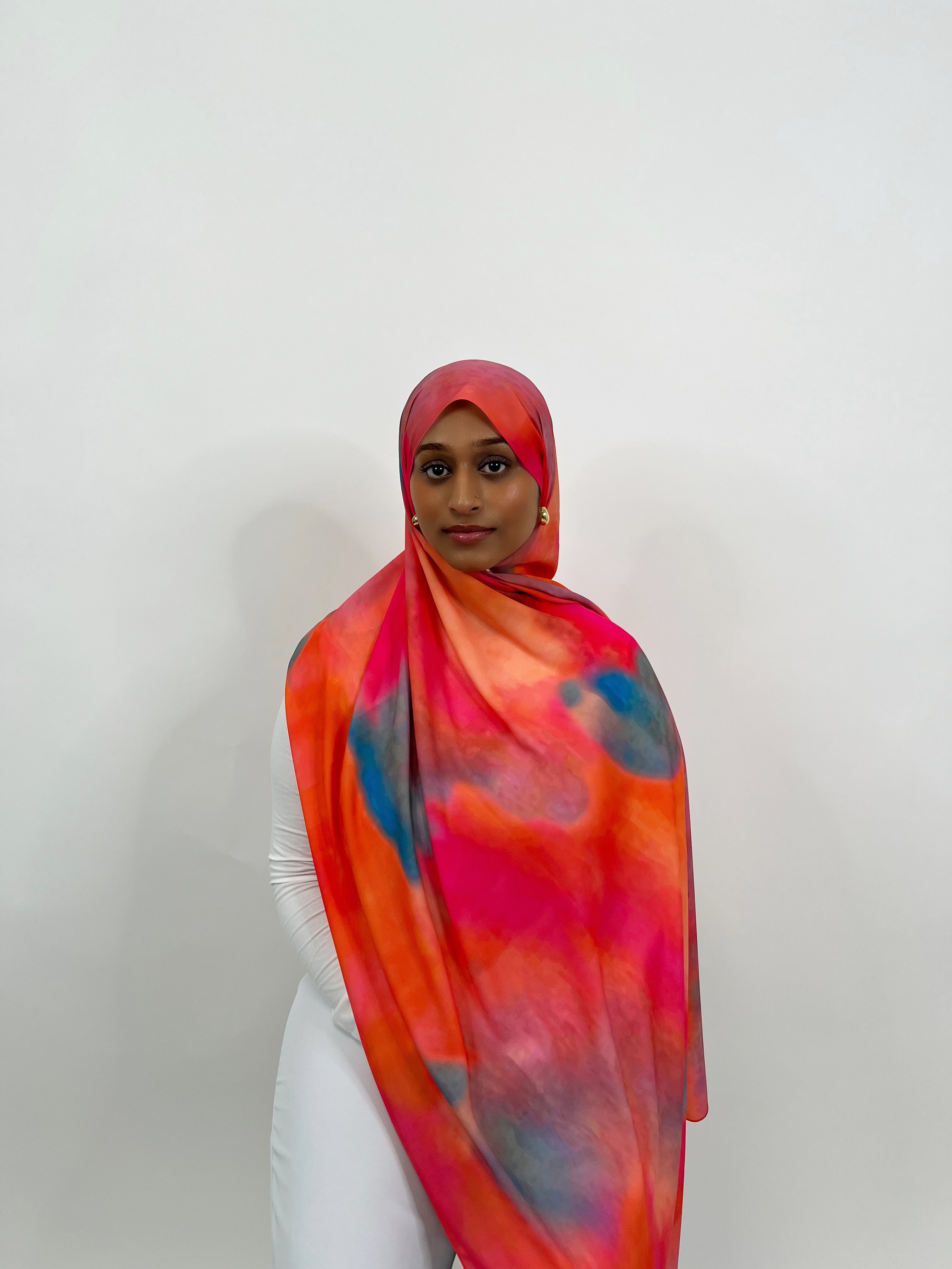 Essential Chiffon Print-Tropical Sunrise