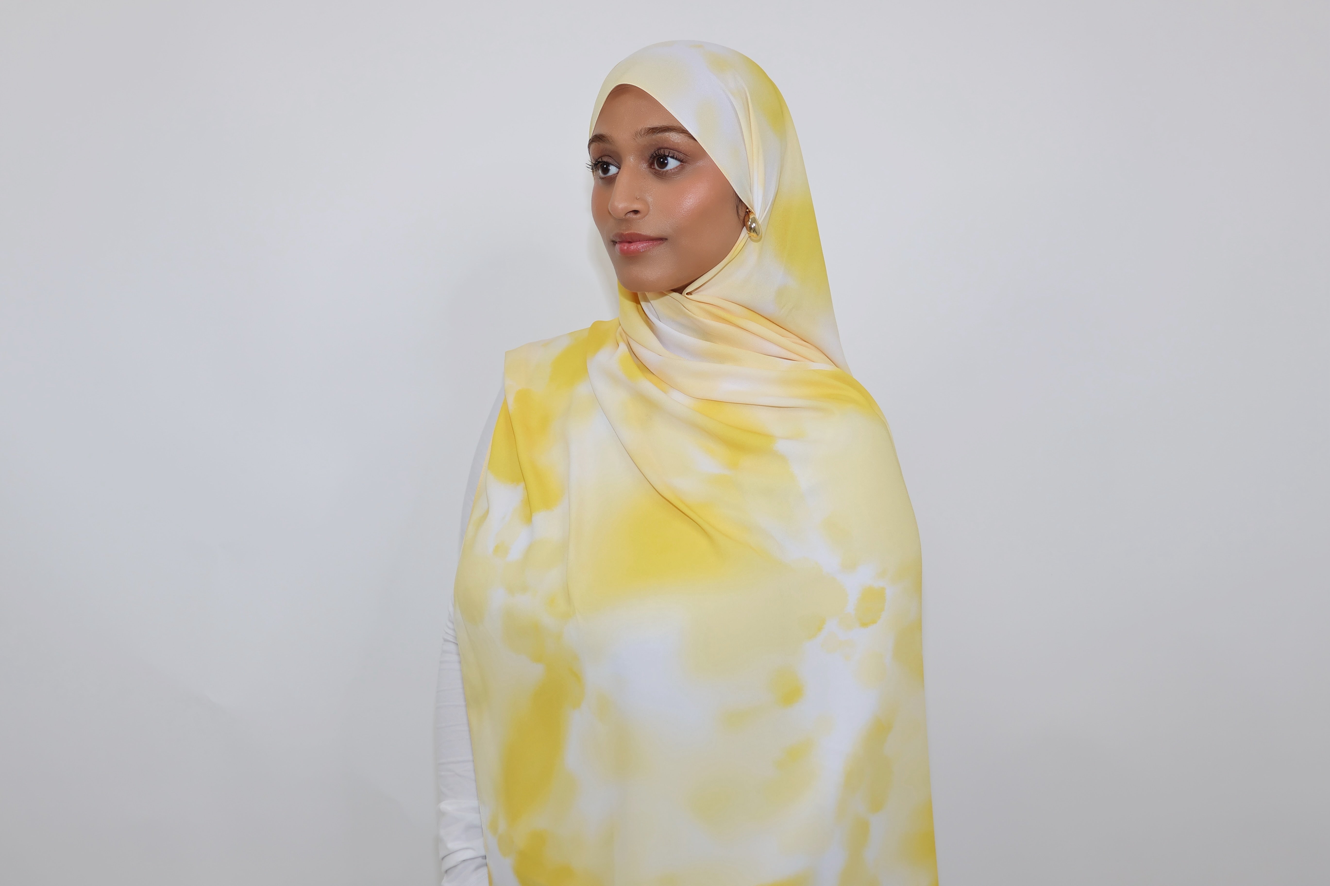 Essential Chiffon Print-Lemonade