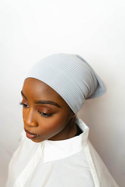 RIBBED UNDERCAP -Cloud - Le Luxe Collection 